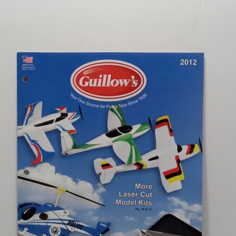 2012 Guillow's Model Airplane Catalog